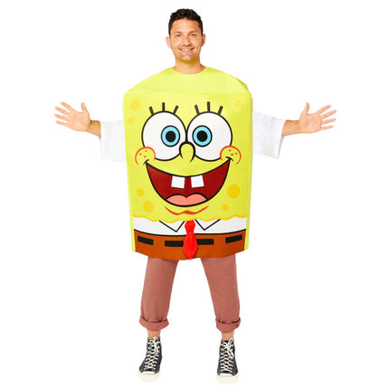 Vuxna Kostym Spongebob Herr M/L