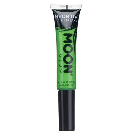 Moon Glow Neon UV hårstrå Intensiv grön 15ml