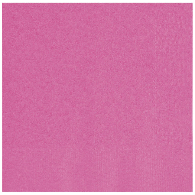 Rosa Servetter 2 Lager 33cm 50st