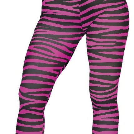 Zebra Legging Rosa Dam