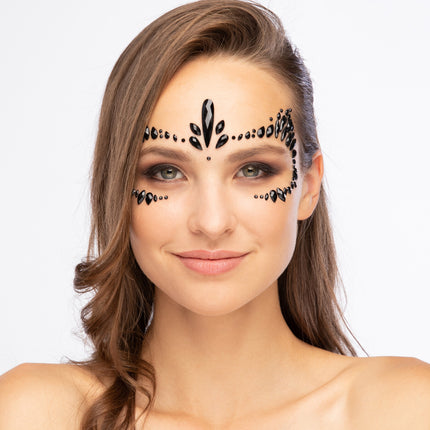 Moon Terror Halloween Ansiktssmycken Feisty Feline