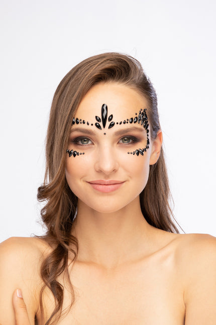 Moon Terror Halloween Ansiktssmycken Feisty Feline