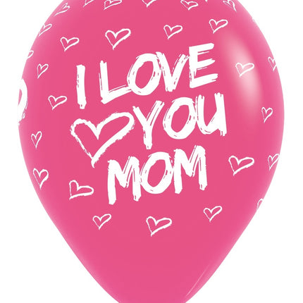 Ballonger I Love You Mom Mix 30cm 25st
