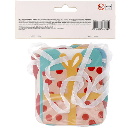 Brevbanderoll Välkommen Sint & Piet 1,5m