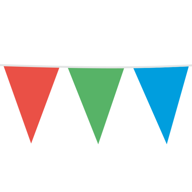 Färgad Girlang Xl 10m