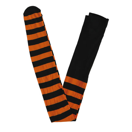 Orange Legging Randig