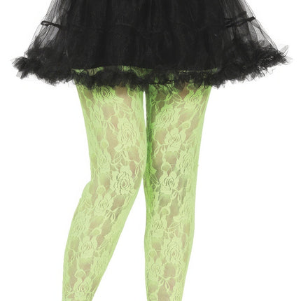 Gröna strumpbyxor Ladies Lace