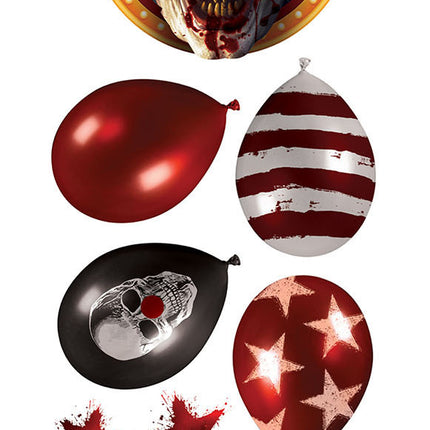 Halloween fönsterdekoration Ballong 70cm