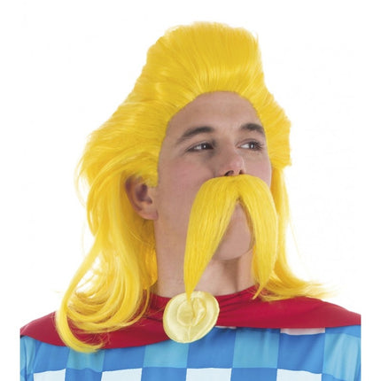 Cacofonix Asterix skägg- och perukuppsättning