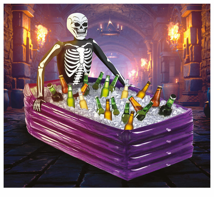 Halloween-isboxar Skelett-box 1m