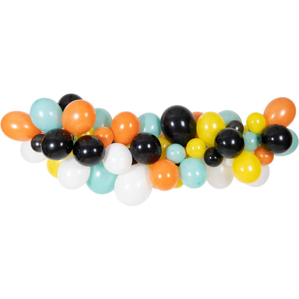 Färgad ballongbåge Dino