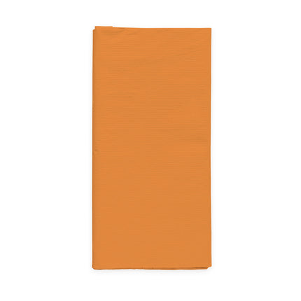 Orange bordsduk papper 1,8 m