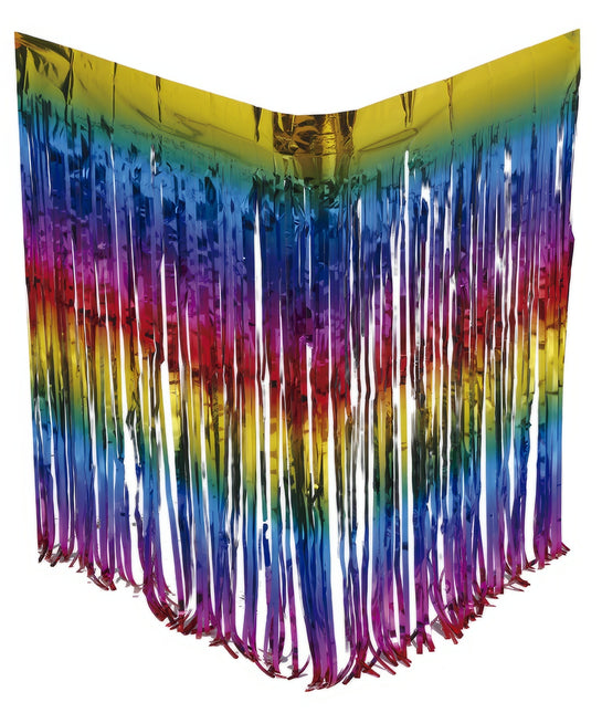 Färgad dörrgardin Metallic 2m