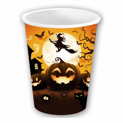 Halloween-muggar Pumpa 355ml 6st