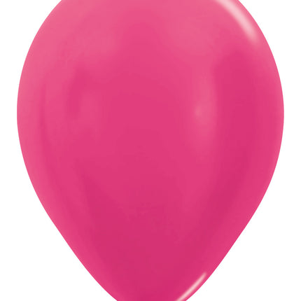 Ballonger Metallic Fuchsia 30cm 12st