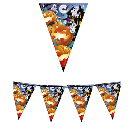 Halloween-guirlande Pumpor 3m