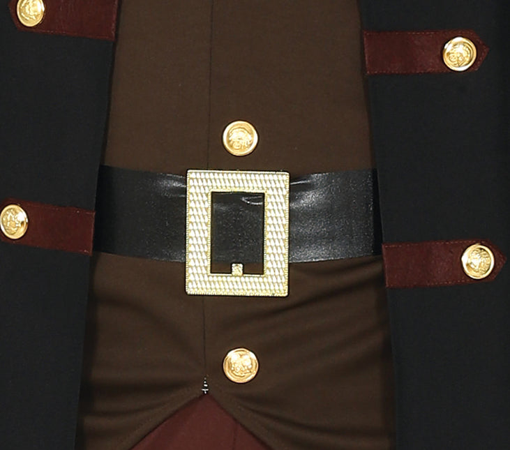 Piratdräkt Brun Herr