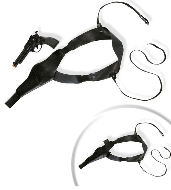 Cowboyhölster svart