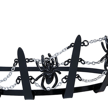 Halloween hårband Spindlar