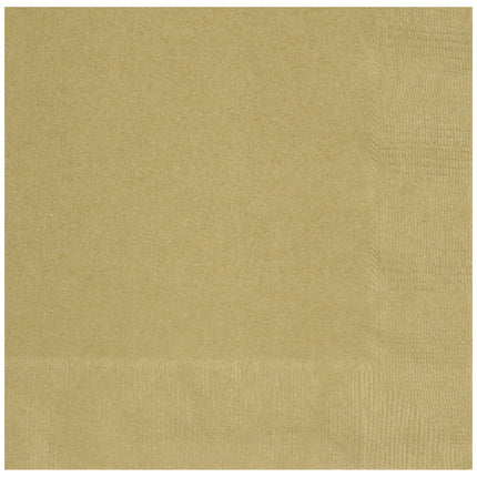 Guld Servetter 33cm 50st