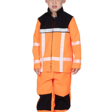 Vägarbetare Kostym Pojke