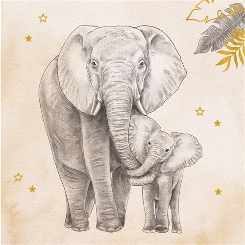 Servetter Safari 25cm 20st