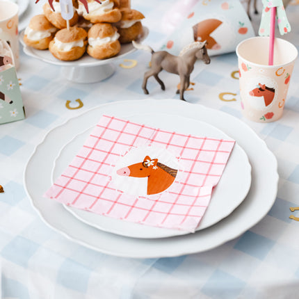 Hästskor med konfetti i guld