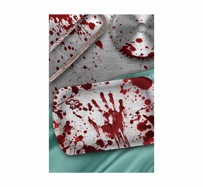 Halloween-bricka Blod 29cm