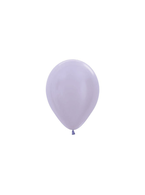 Ballonger Pärla Lila 12cm 50st