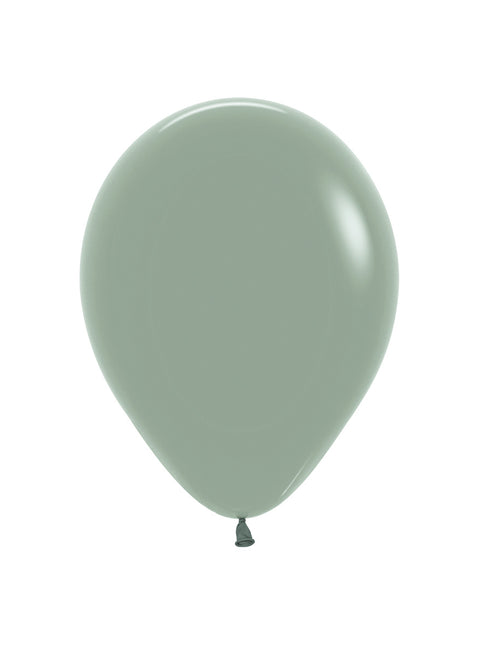 Ballonger Pastell Dusk Laurel Green 23cm 50st
