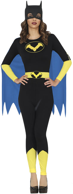 Batgirl Kostym Blå Dam