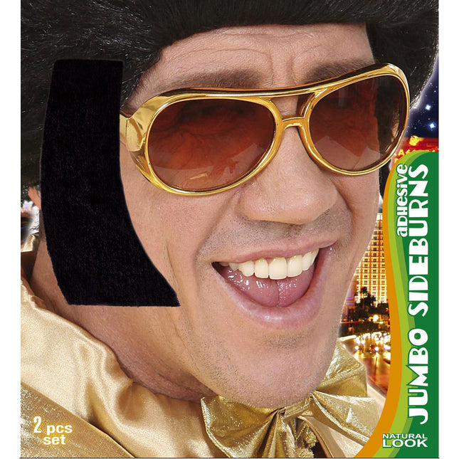 Svarta fejkade polisonger