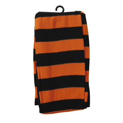 Orange Legging Randig