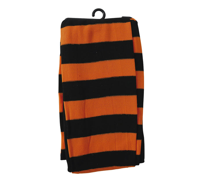 Orange Legging Randig