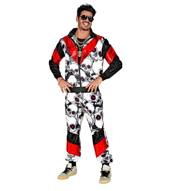 Halloween Träningsoverall Felaktiga dödskallar