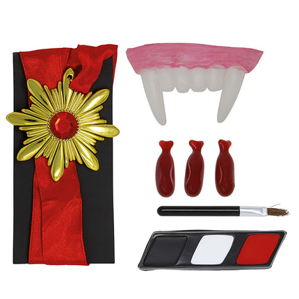 Halloween Make Up Set Vampyr Glitter