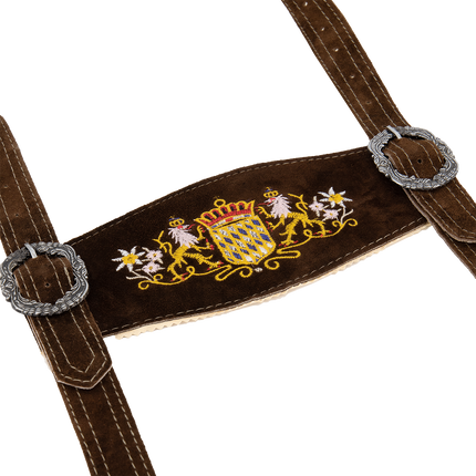 Oktoberfest Bälte med Clips Brun/Svart