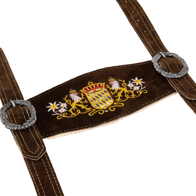 Oktoberfest Bälte med Clips Brun/Svart
