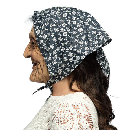 Naken mask gammal kvinna