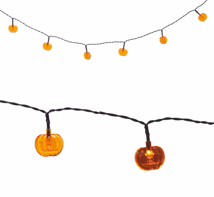 Halloween Ljusgirlang LED Pumpor 1,55m