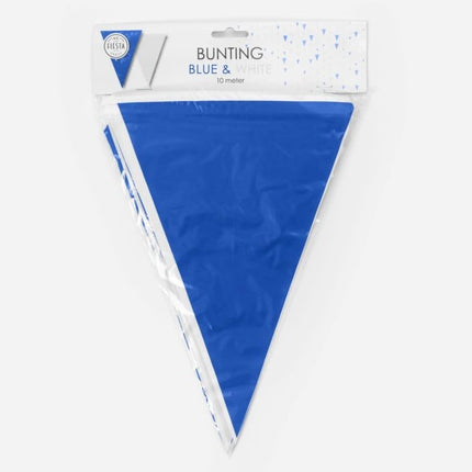 Girlang Blå Vit 10m