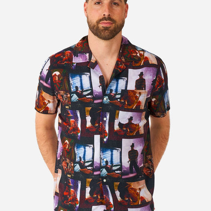 A Nightmare On Elmstreet Skjorta Kort Ärm Herr <tc>OppoSuits</tc>