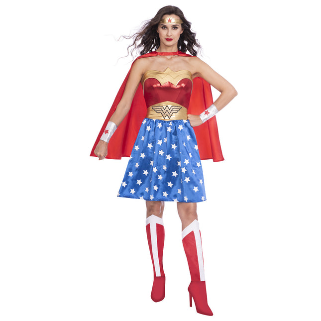 Vuxna Kostym Wonder Woman Classic XXL