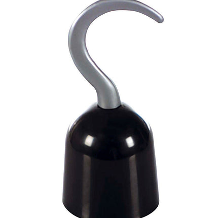 Piratkrok svart silver