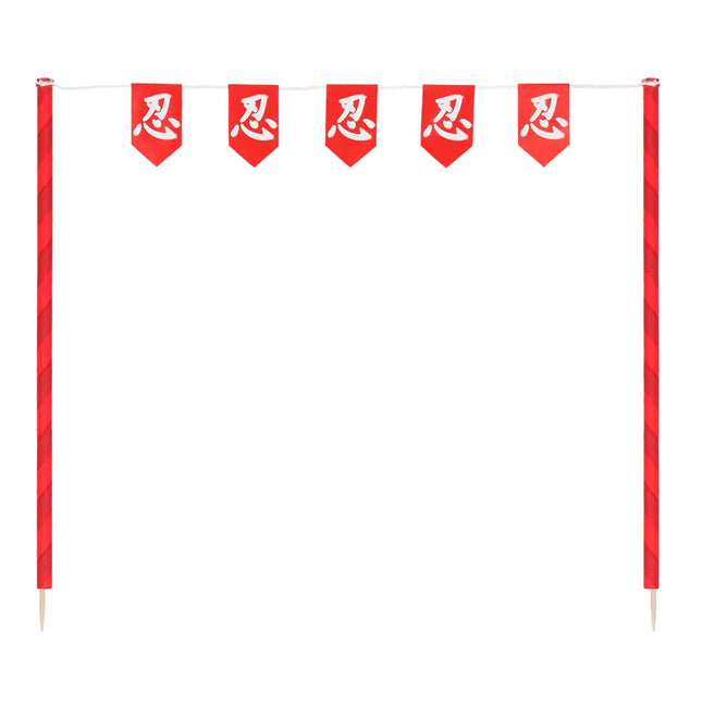 Ninja Tårtöverdrag 5 delar