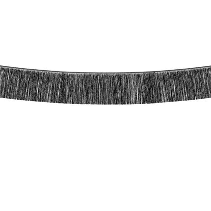 Svart krans frans 1,35m