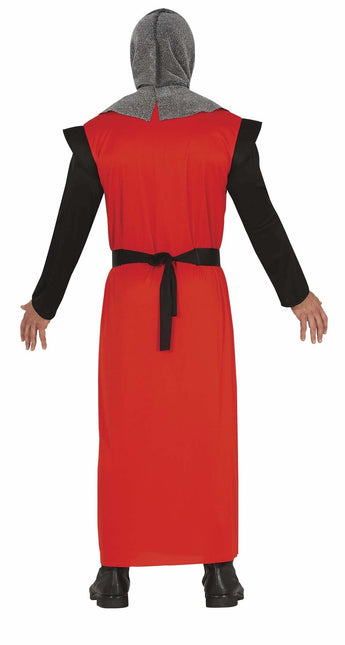 Riddare Kostym Män Medeltiden