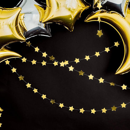 Stjärngirlang Guld 3,6 m