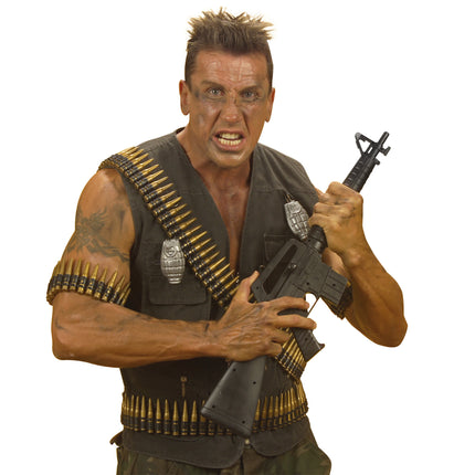 Falskt skottsäkert bälte 60 kulor