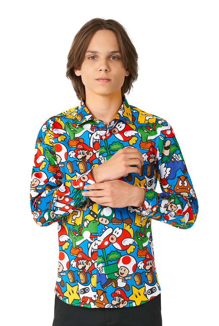 Super Mario tröja pojke tonåring <tc>OppoSuits</tc>